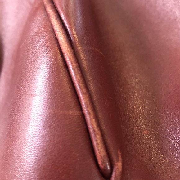 Vintage Cartier Leather draw string shoulder purse - Picture 12 of 16